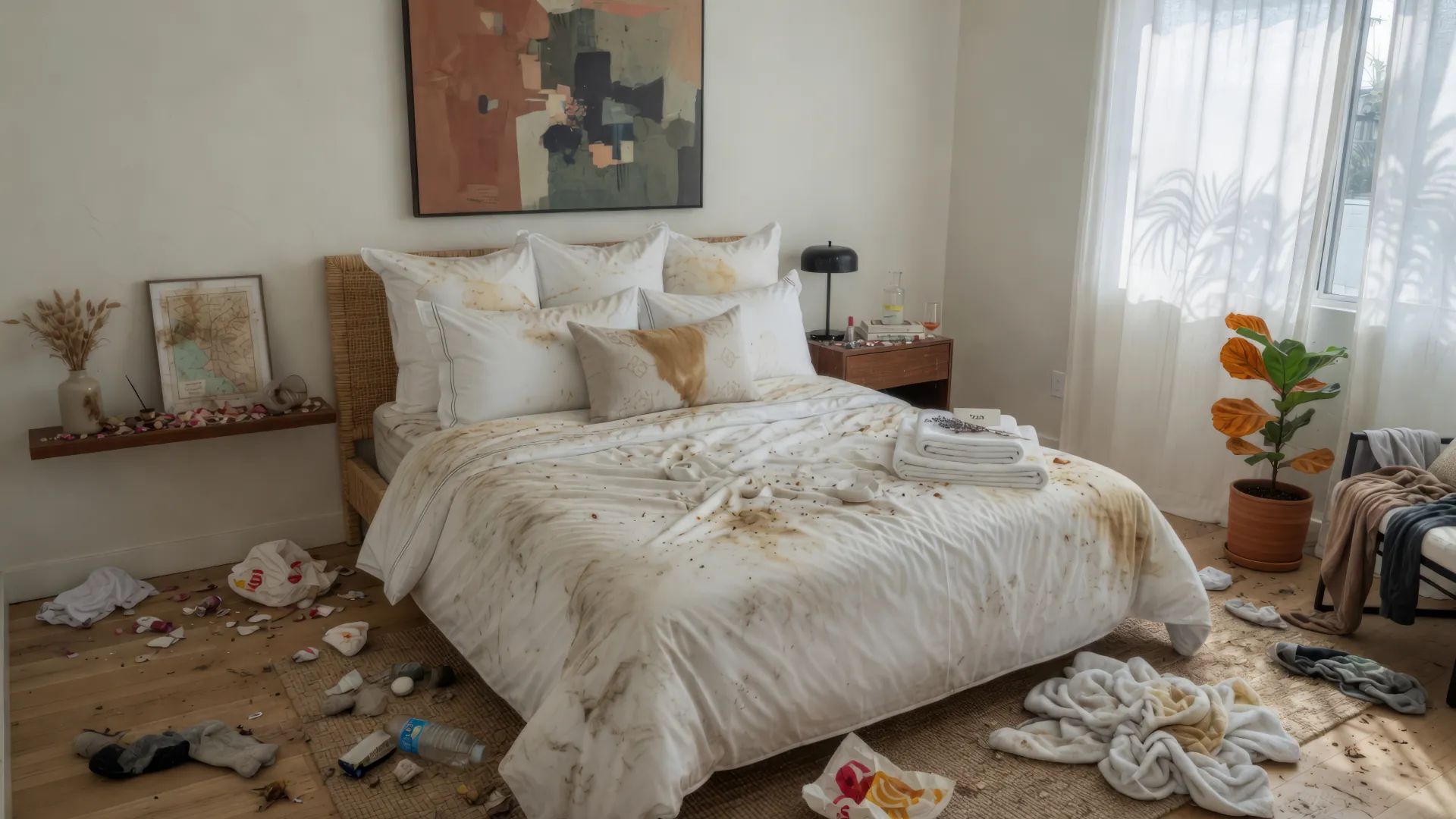 Airbnb Cleaning before